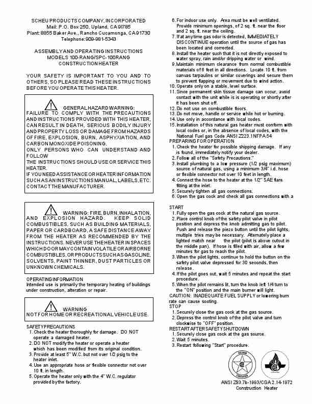 Coleman Air Conditioner 100-RANG-page_pdf